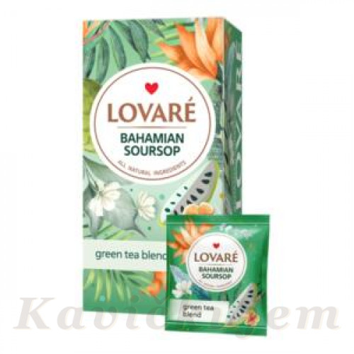 Lovare zelený porc. čaj Bahamian Soursop 24x1,5g